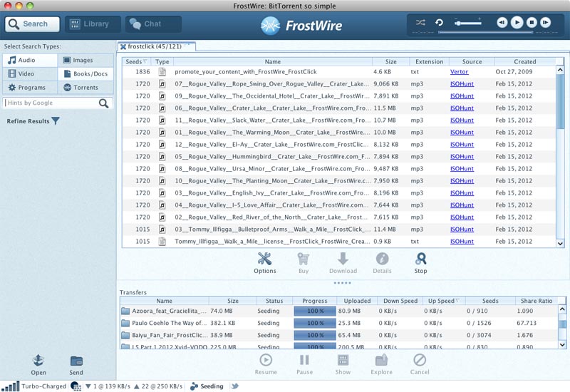 download frostwire app